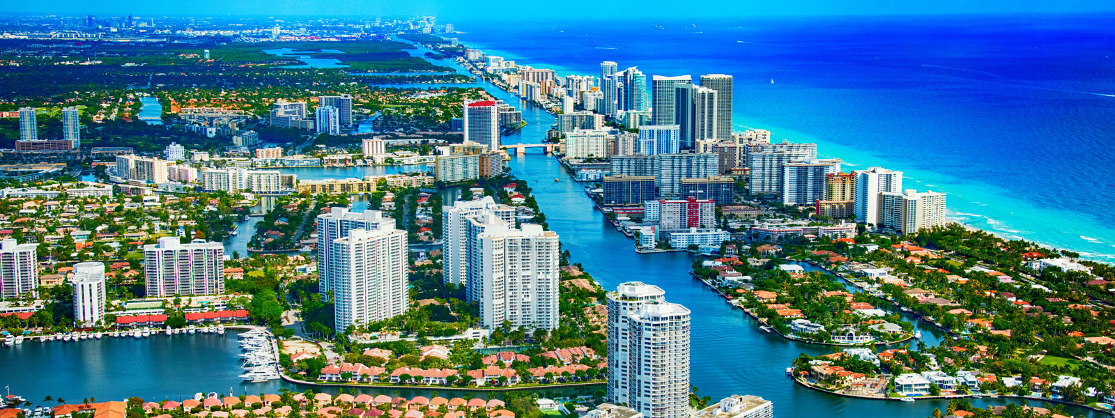 Fort Lauderdale skyline — Premium Lane black car service Broward County