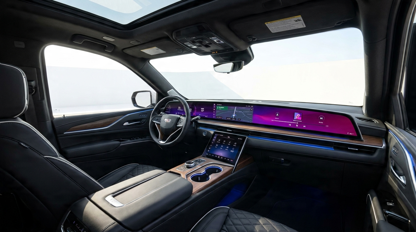 Cadillac Escalade — Front Cabin Interior