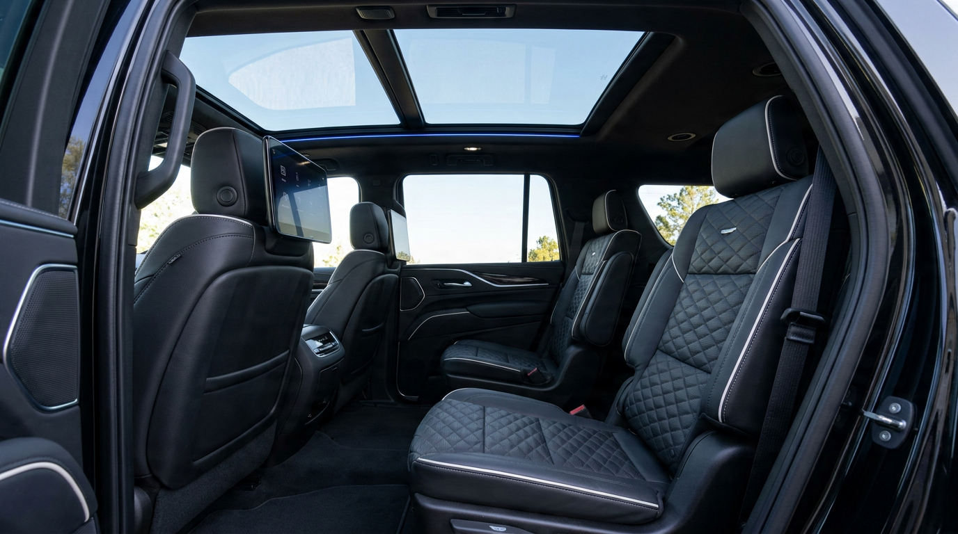 Cadillac Escalade — Rear Cabin Interior
