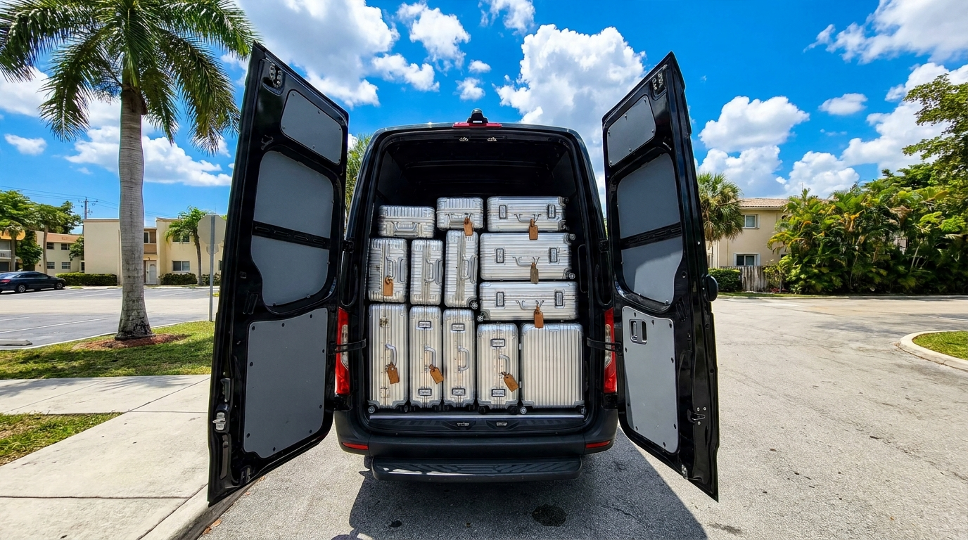 Mercedes Sprinter — Luggage Space